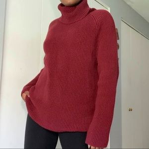 Maroon sweater from Lands End